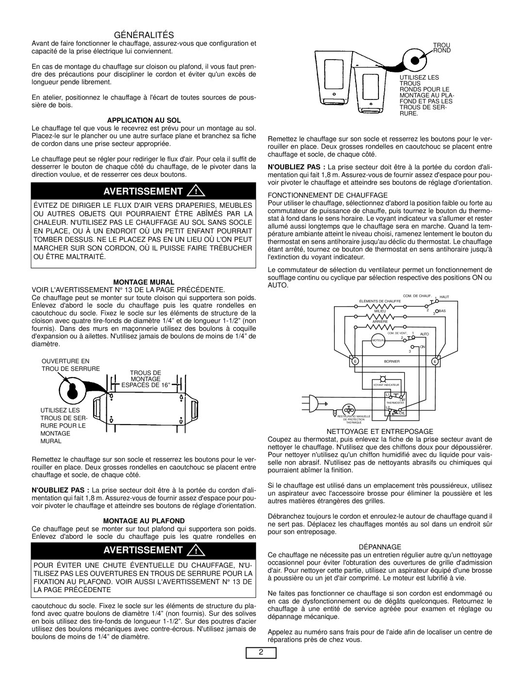 Marley Engineered Products PH4AB manual AV Ertis, Application AU SOL, Noubliez PAS, Montage AU Plafond 