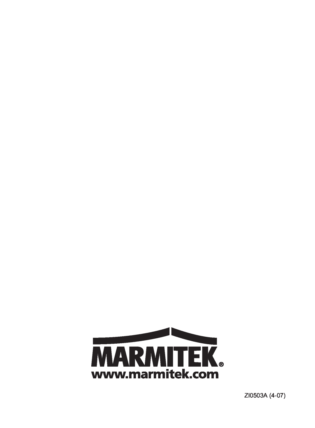 Marmitek RP835, PK836 user manual ZI0503A 