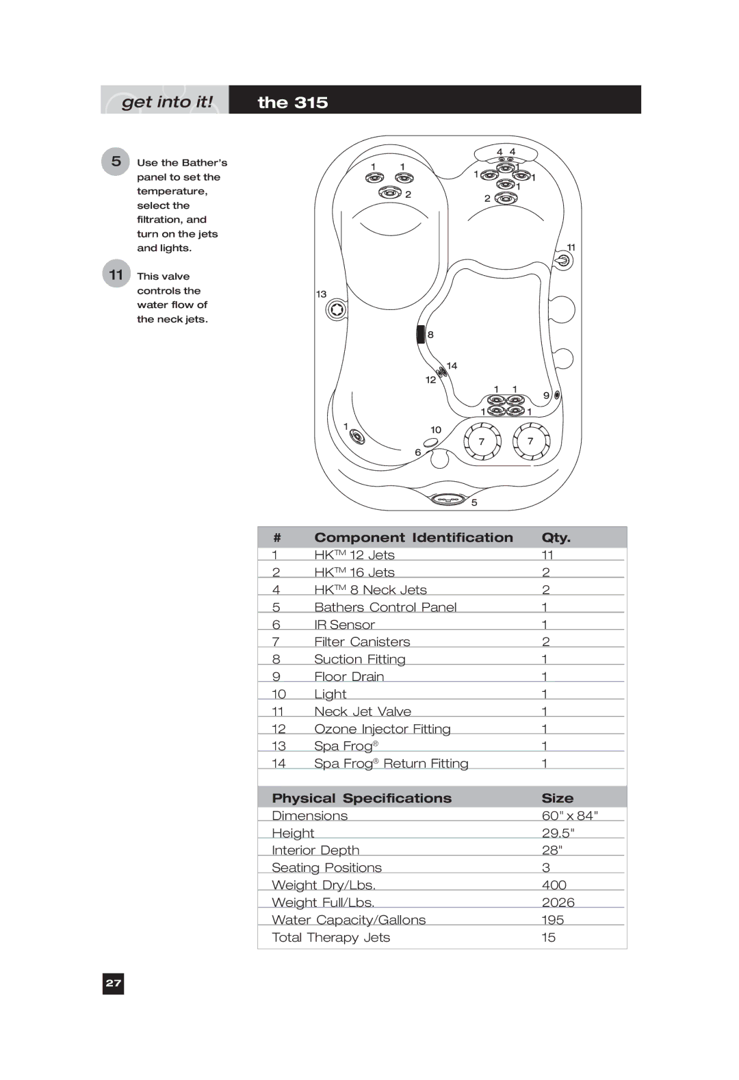 Marquis Everyday Hot Tub owner manual Get into it 