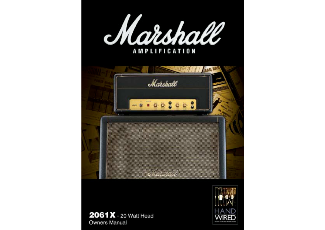 Marshall Amplification 2061X manual 