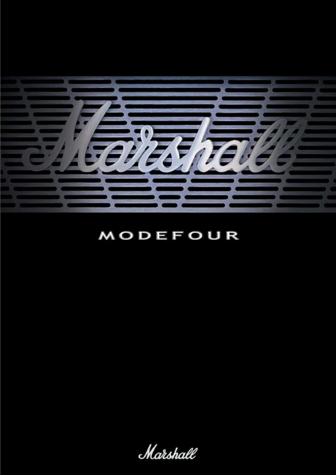 Marshall Amplification 350 manual 