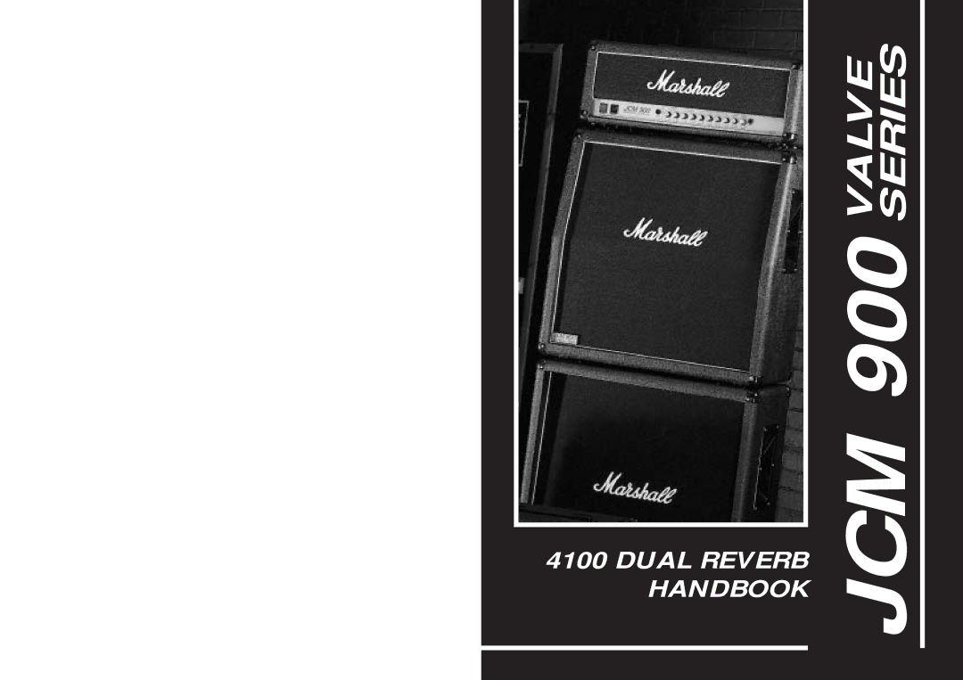 Marshall Amplification 4100 (JCM900) H specifications Jcm 