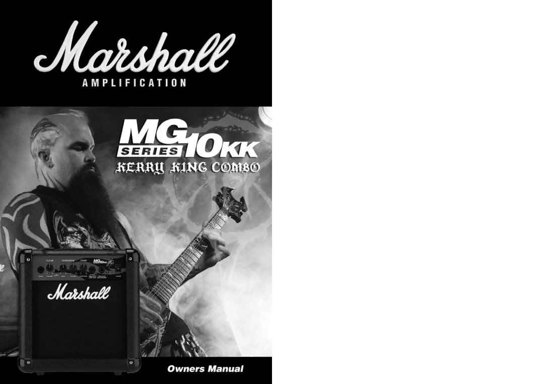 Marshall Amplification MG10KK manual 