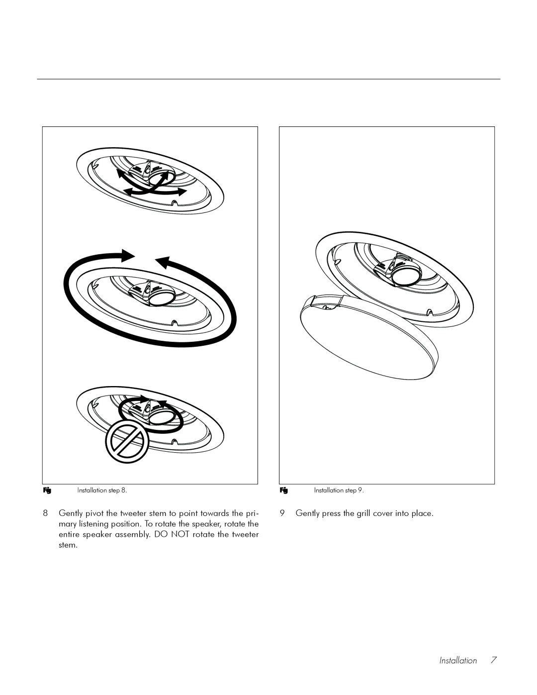 MartinLogan 20 user manual Installation  