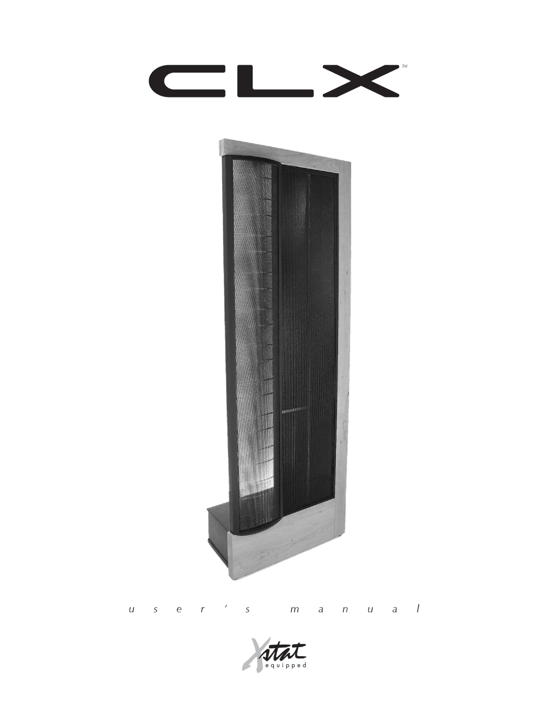 MartinLogan CLX user manual 