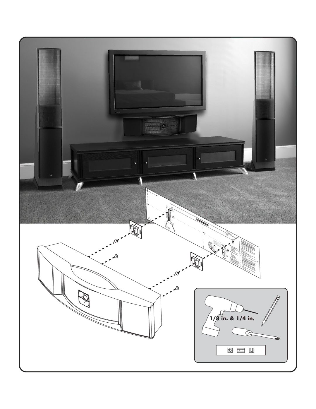 MartinLogan Design Series manual In. & 1/4 