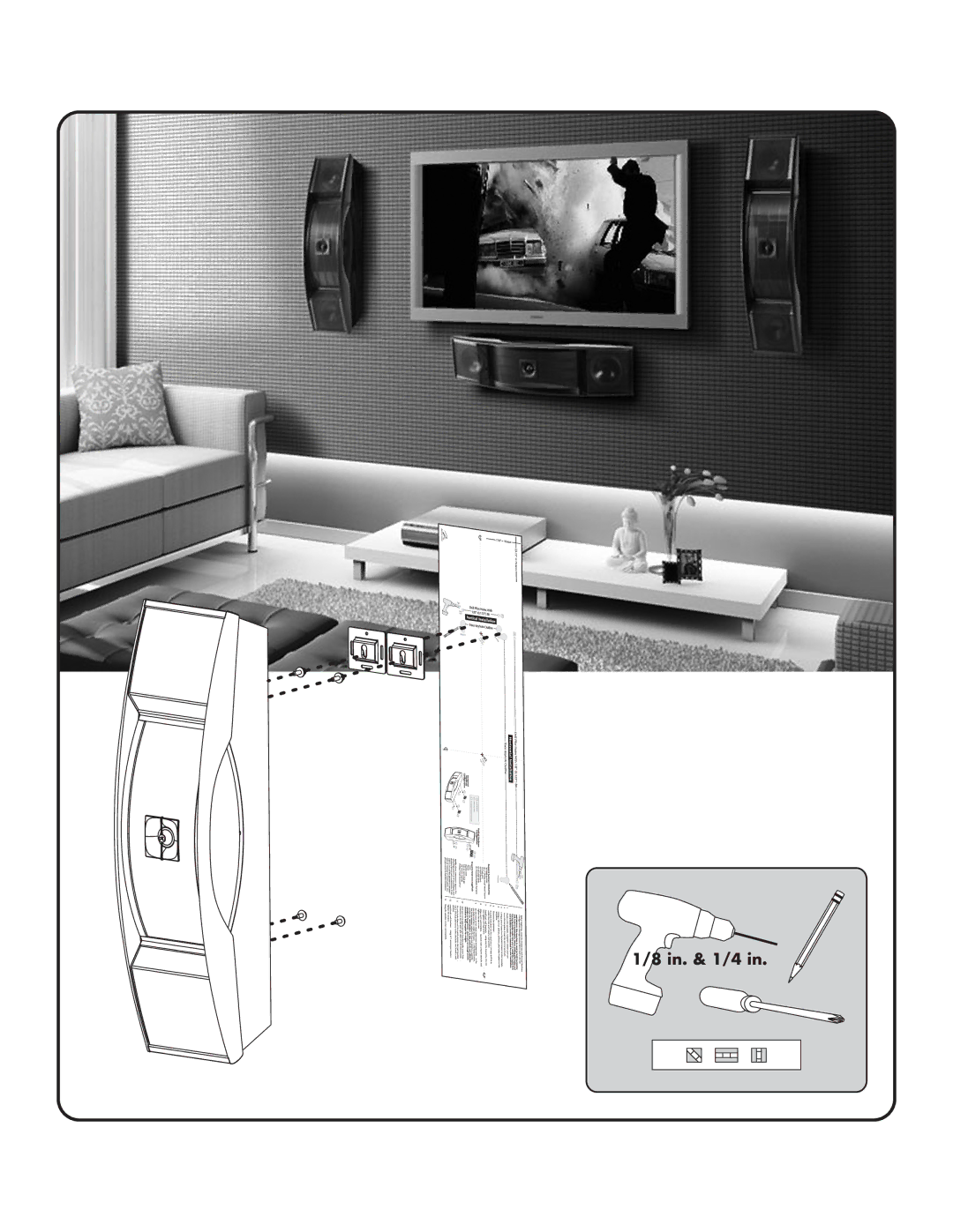 MartinLogan Design Series manual In. & 1/4 