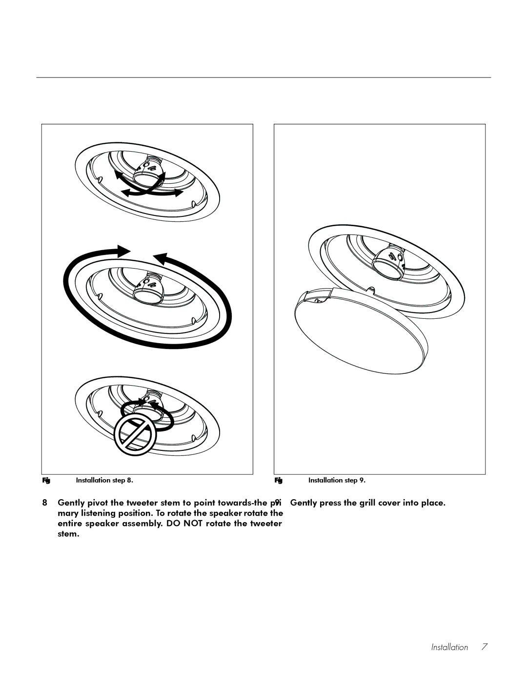 MartinLogan Helos 10 user manual Installation  