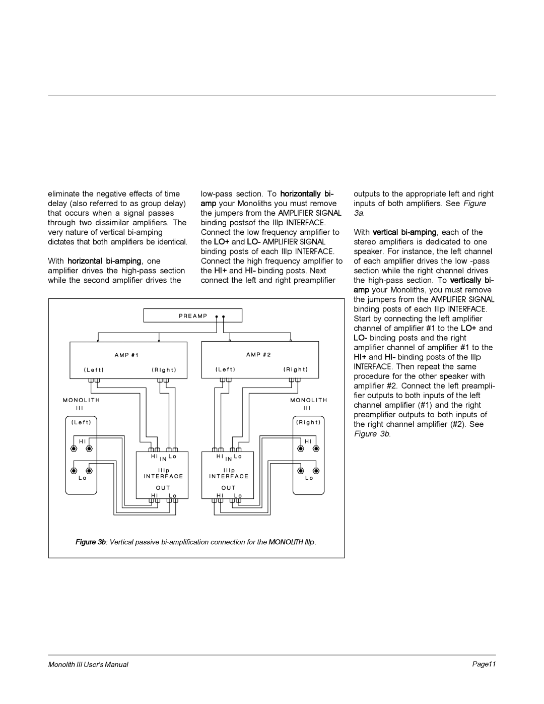 MartinLogan Monolith III user manual Page11 