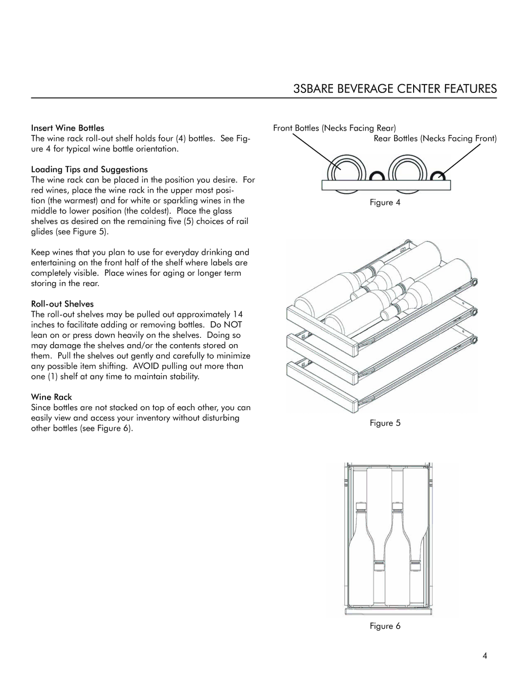 Marvel Industries manual 3SBARE Beverage Center Features 