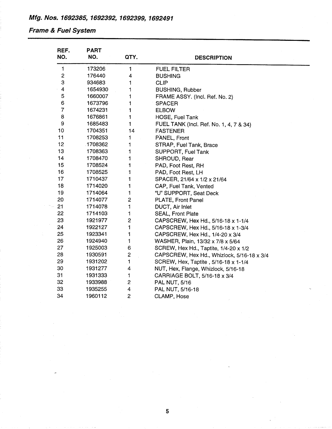 Massey Ferguson L&G 2400 manual 