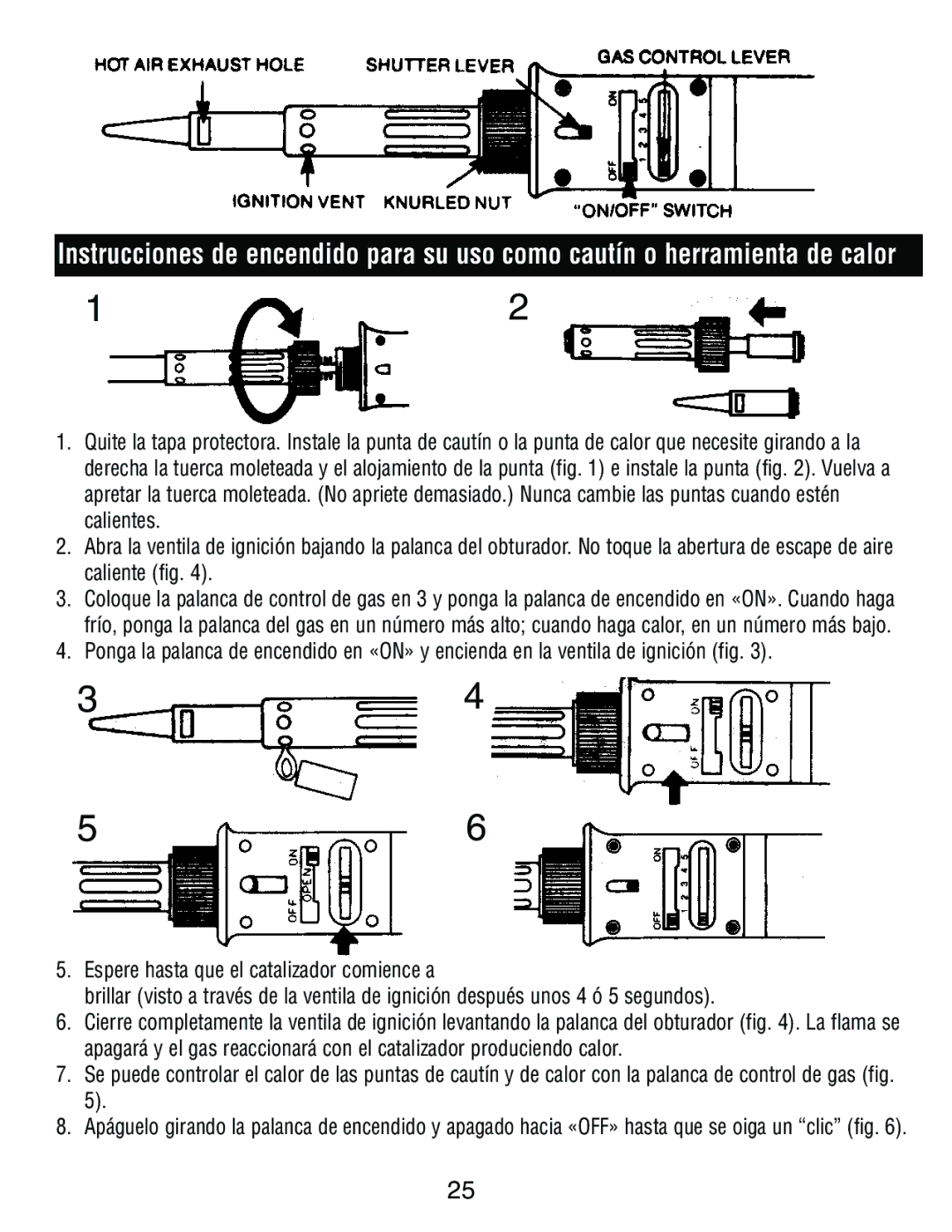 Master Appliance UT-100, UT-200 instruction manual 