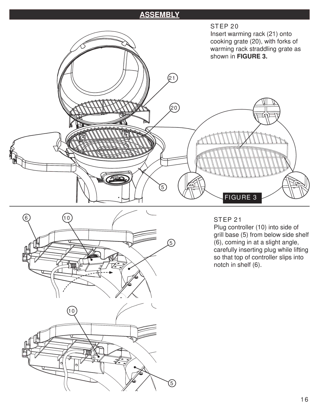 Master Bilt 20150513, 20150213, 20150713, 20150112, 20150613 manual Plug controller 10 into side 