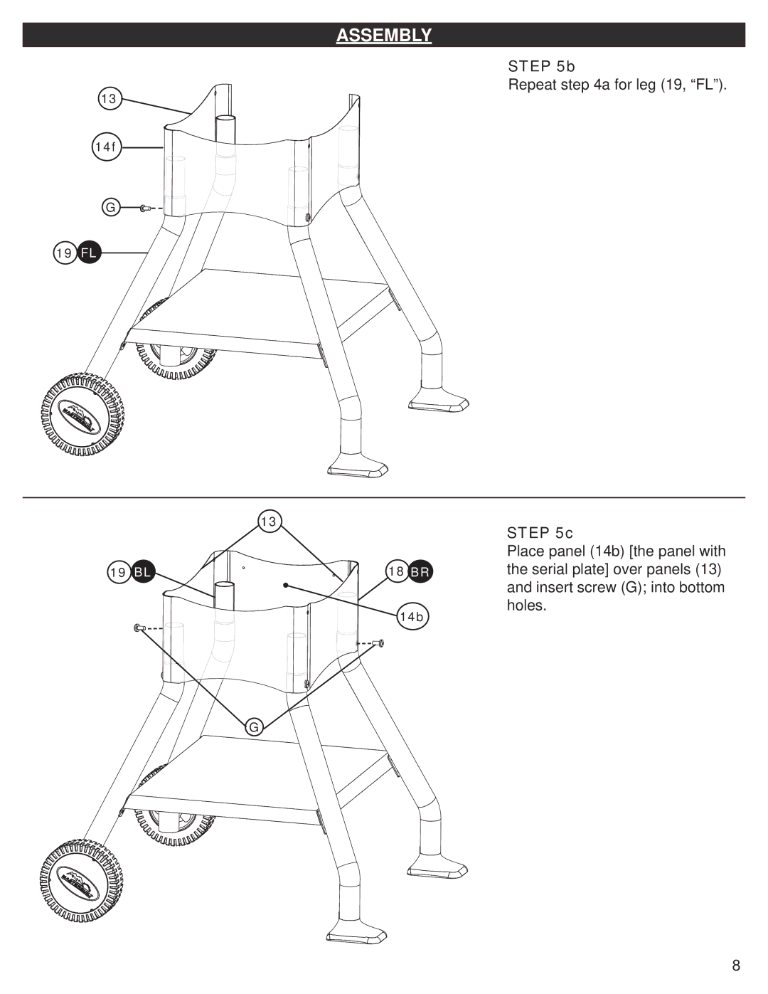 Master Bilt 20150613, 20150213, 20150713, 20150513, 20150112 manual 19 FL 