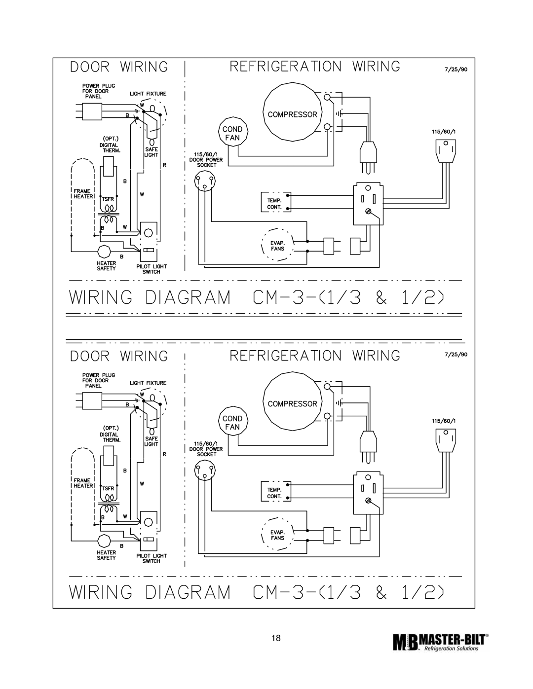 Master Bilt CMICL-156 manual 