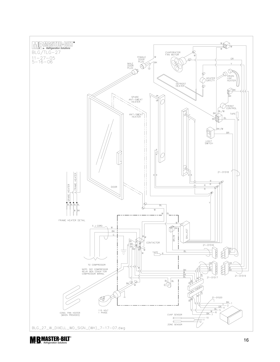 Master Bilt K manual 