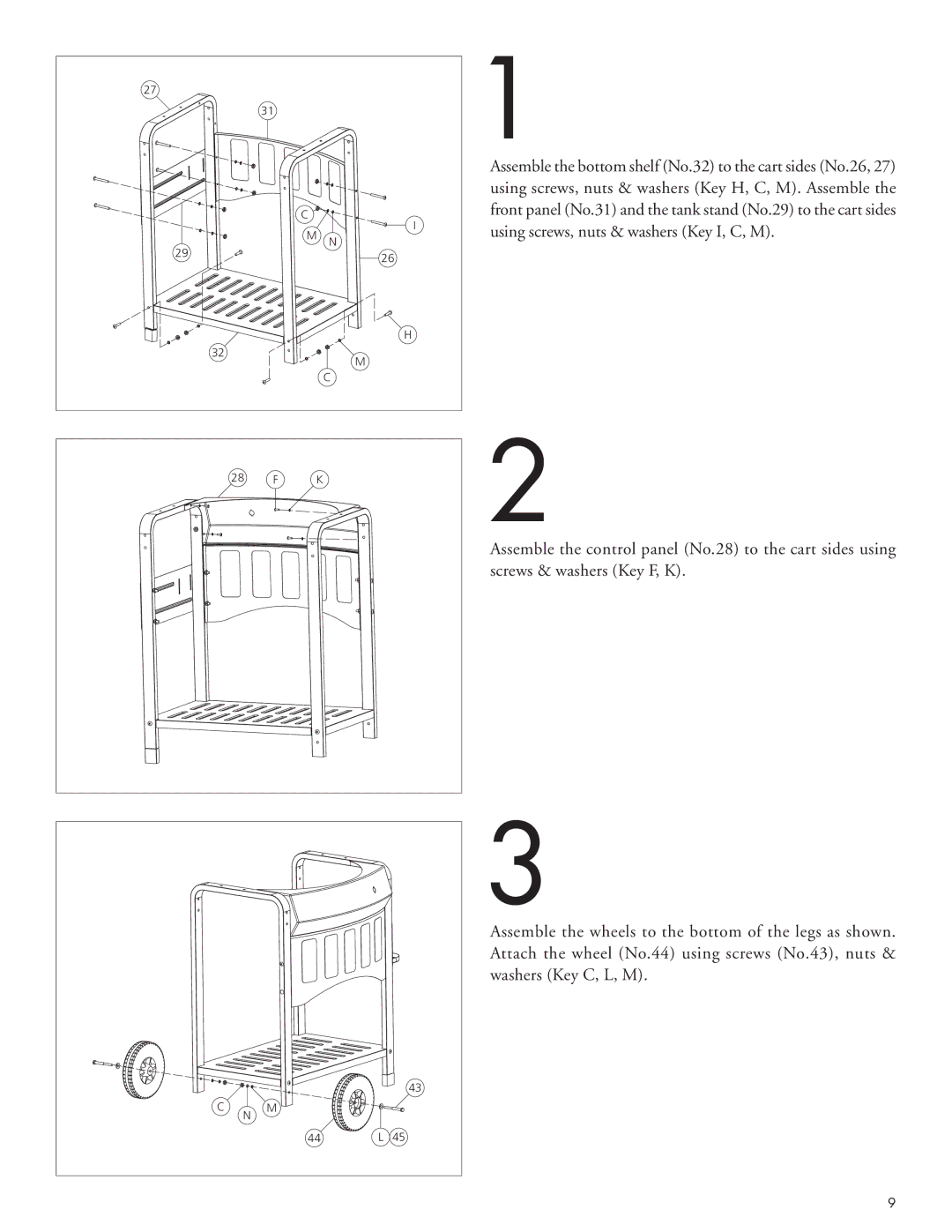 Master Chef Big Gas1, WPE, 85-1035-0 manual 