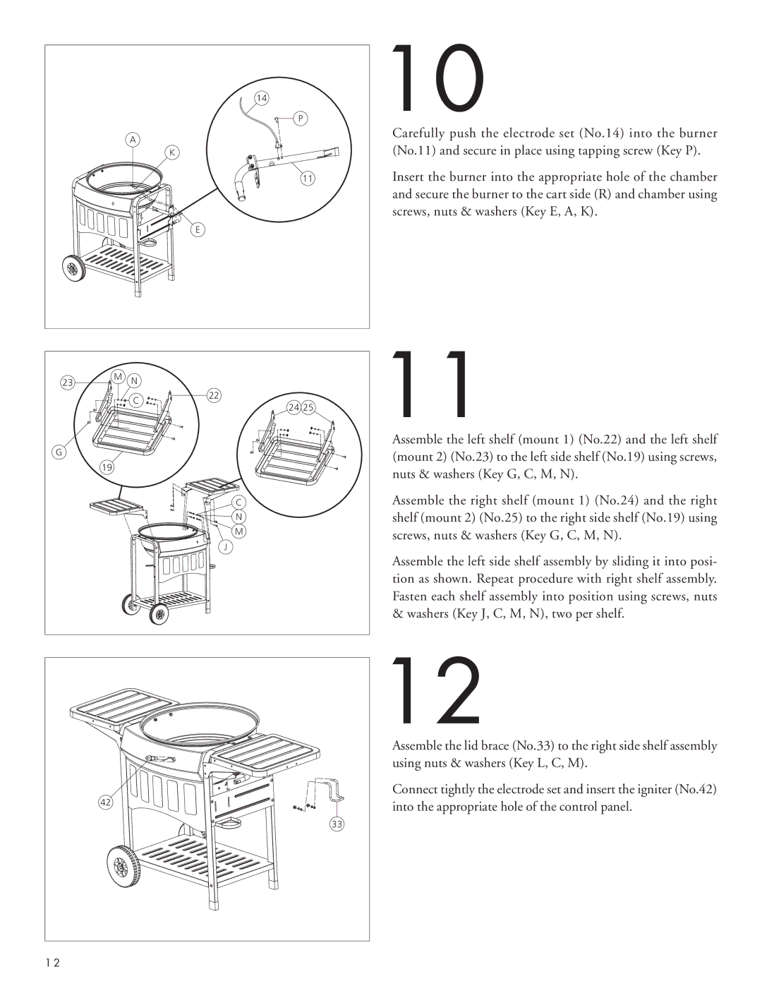 Master Chef Big Gas1, WPE, 85-1035-0 manual 