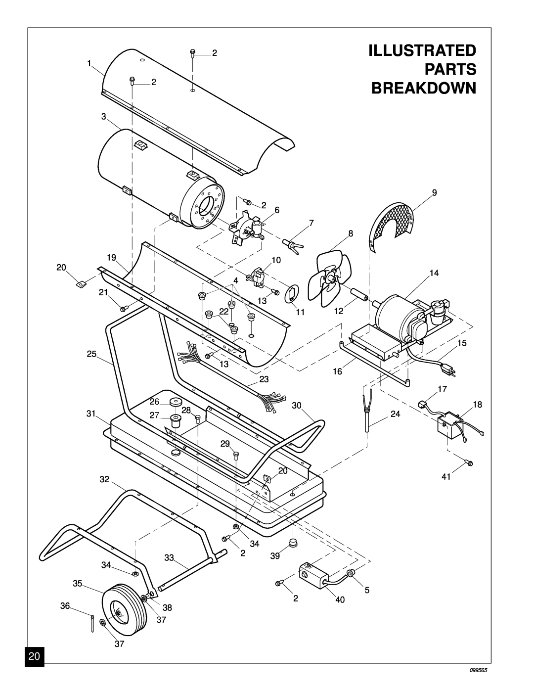 Master Lock B350EAI owner manual Illustrated, Parts, Breakdown 