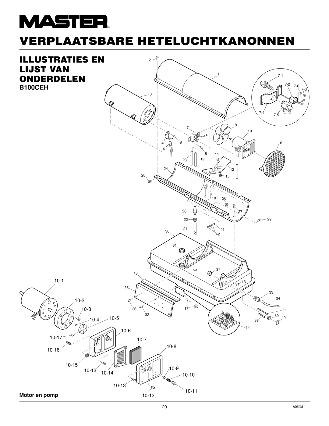 Master Lock B150CEH, B70CEH, B35CEH owner manual B100CEH 