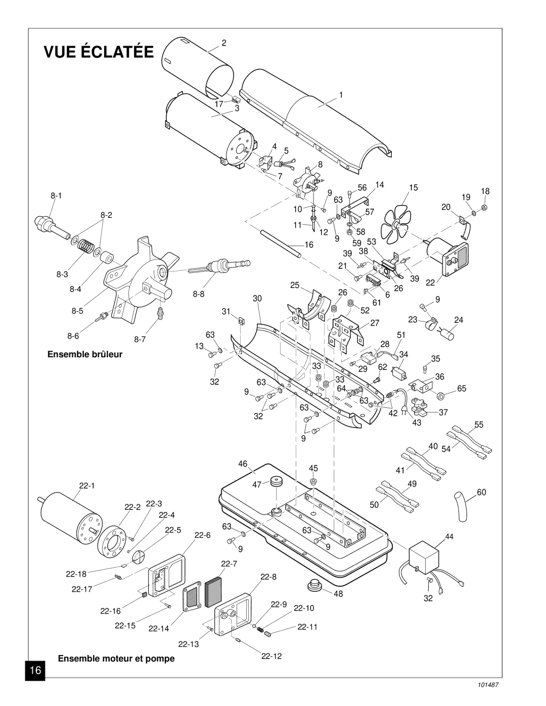 Master Lock BH150CE owner manual VUE Éclatée 