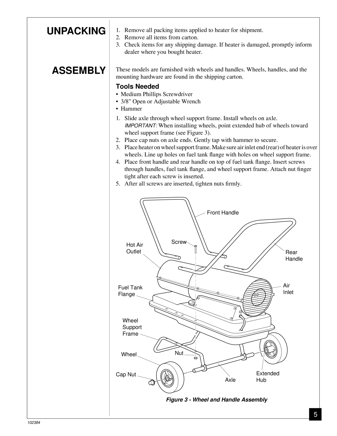 Master Lock BR150CE owner manual Unpacking Assembly, Tools Needed 