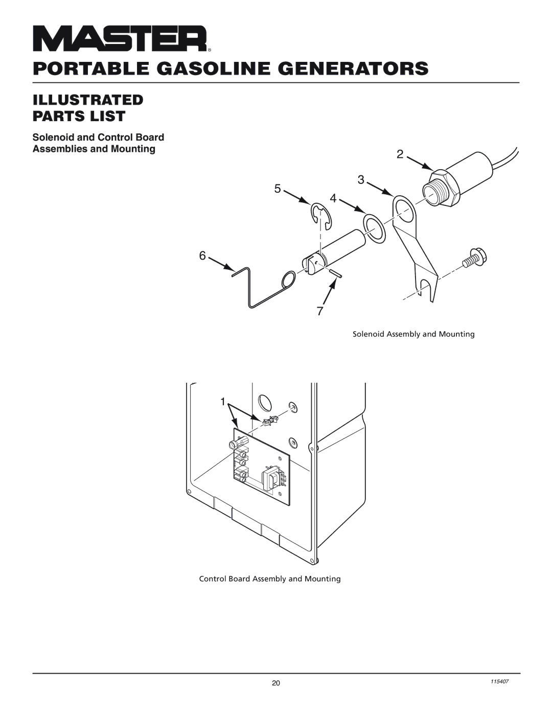 Master Lock MGH8500IE installation manual Solenoid and Control Board Assemblies and Mounting 