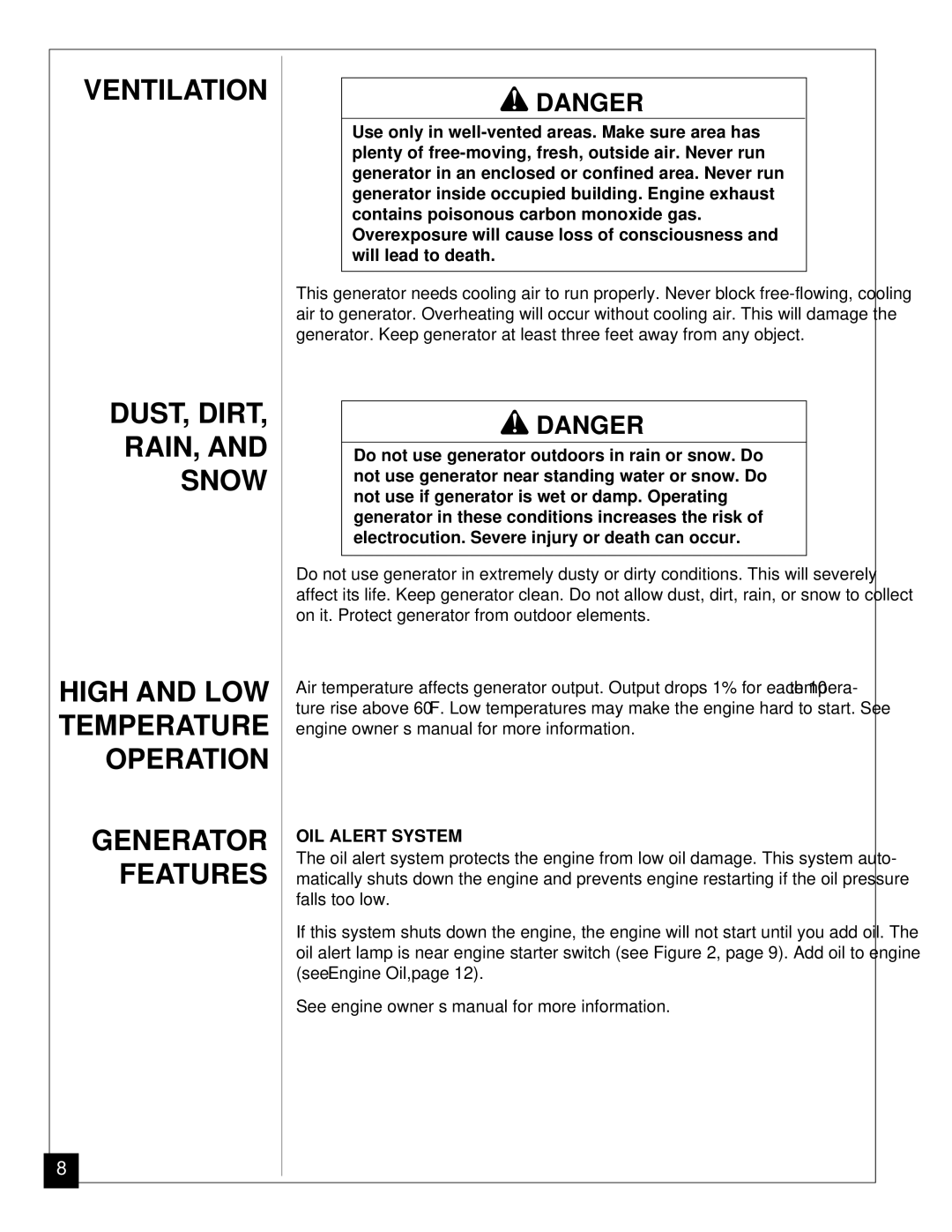 Master Lock MGY5000 installation manual OIL Alert System 