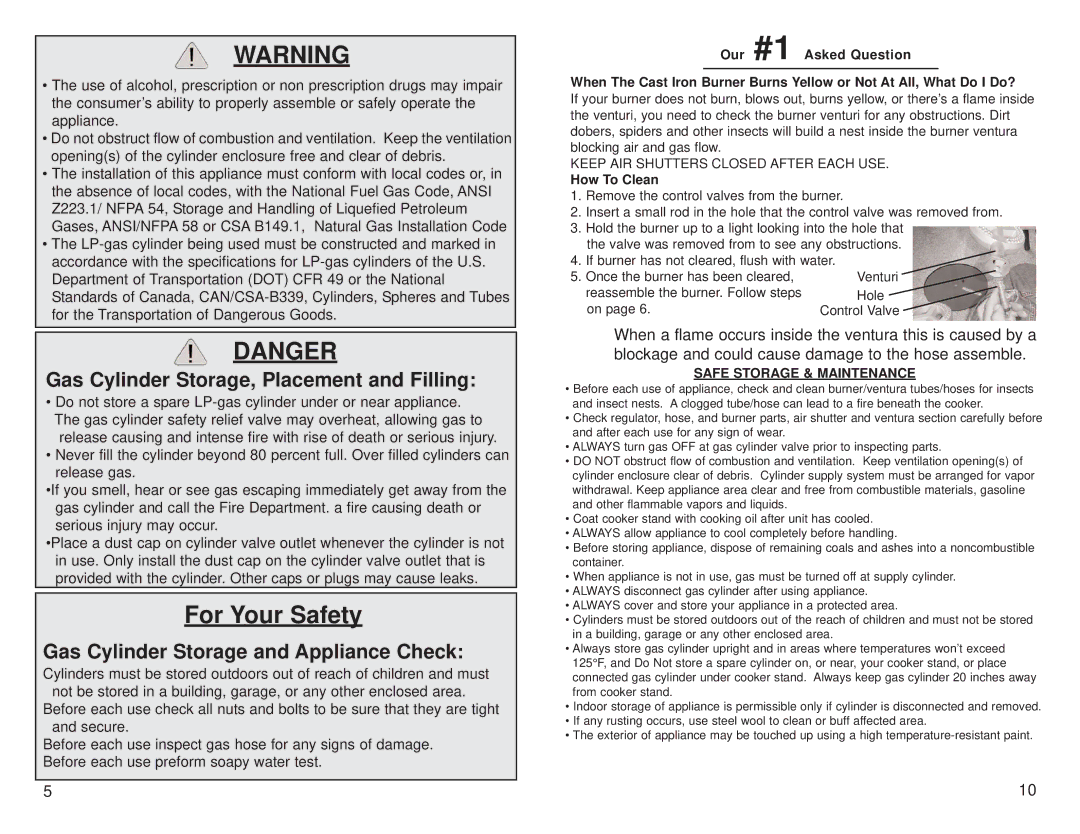 Masterbuilt MDCL manual For Your Safety, How To Clean 