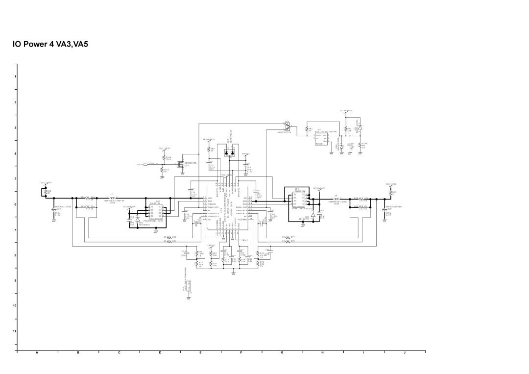 Matsushita CF-08TX1A1M manual IO Power 4 VA3,VA5, SENSE2 