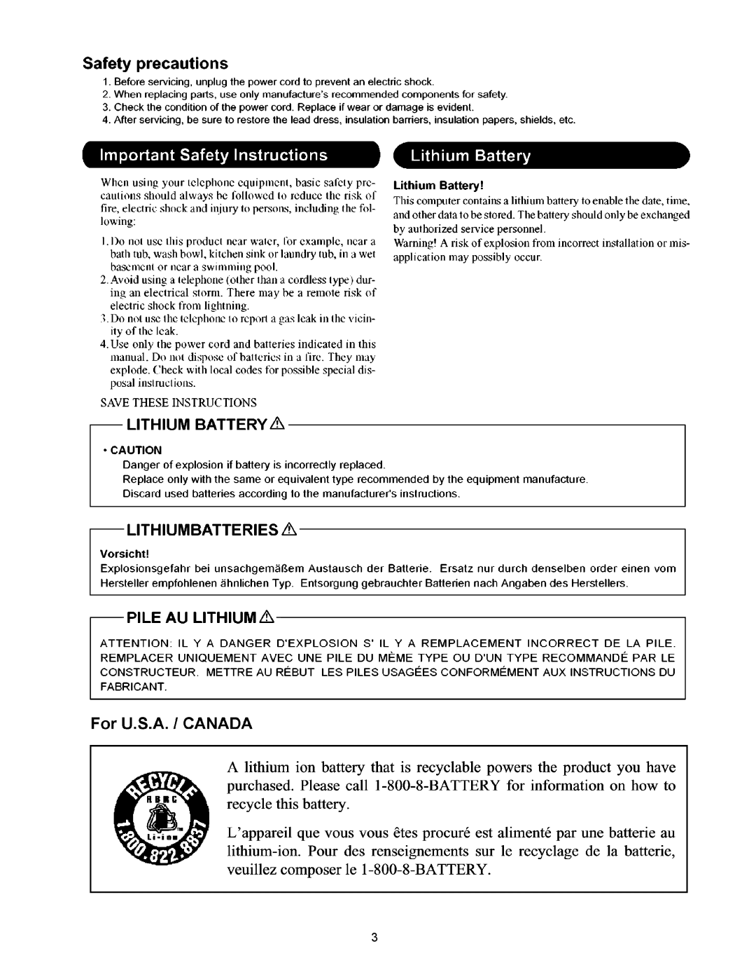 Matsushita CF-18NHHZXBM service manual 