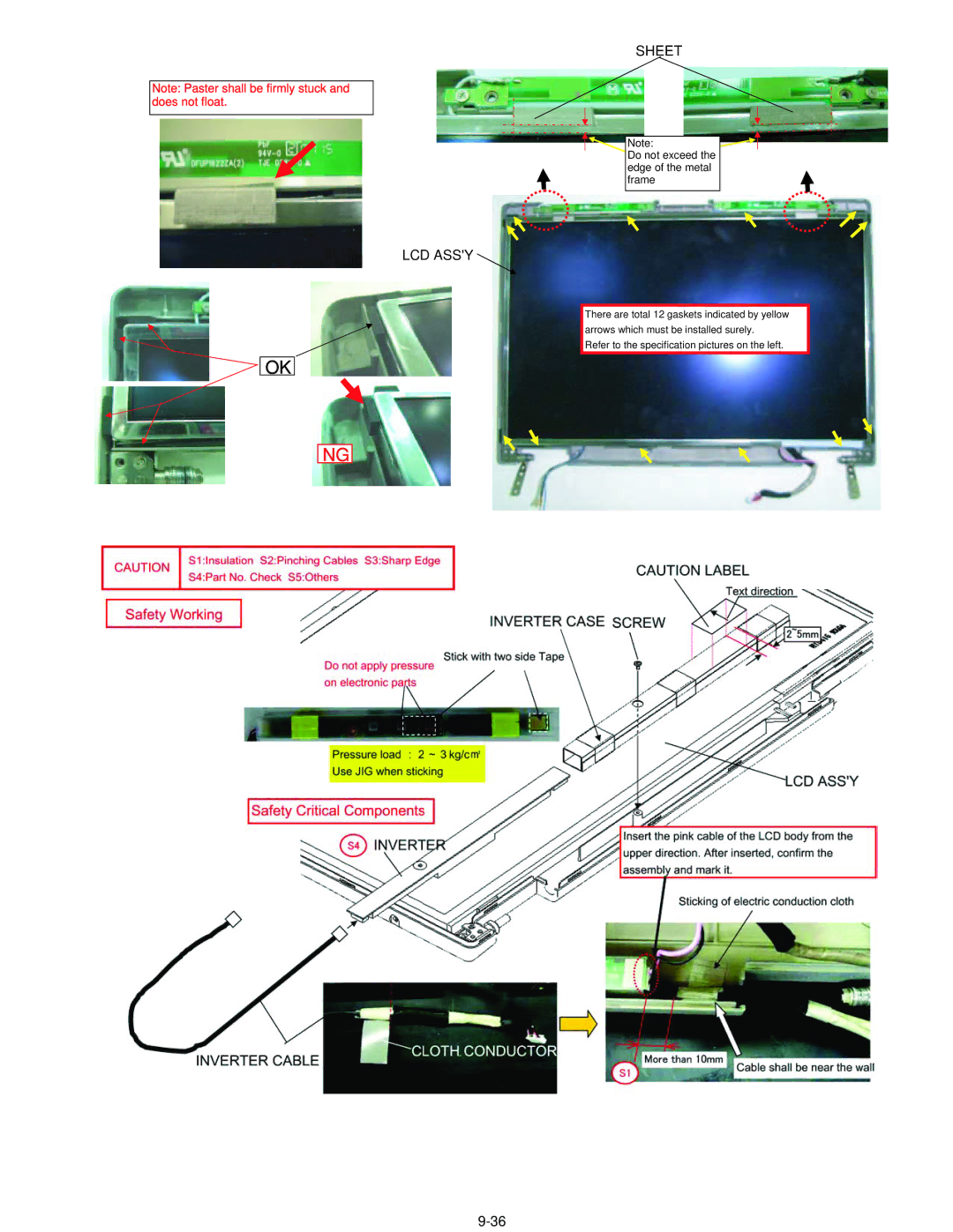 Matsushita CF-52AJYZDZM service manual Sheet 