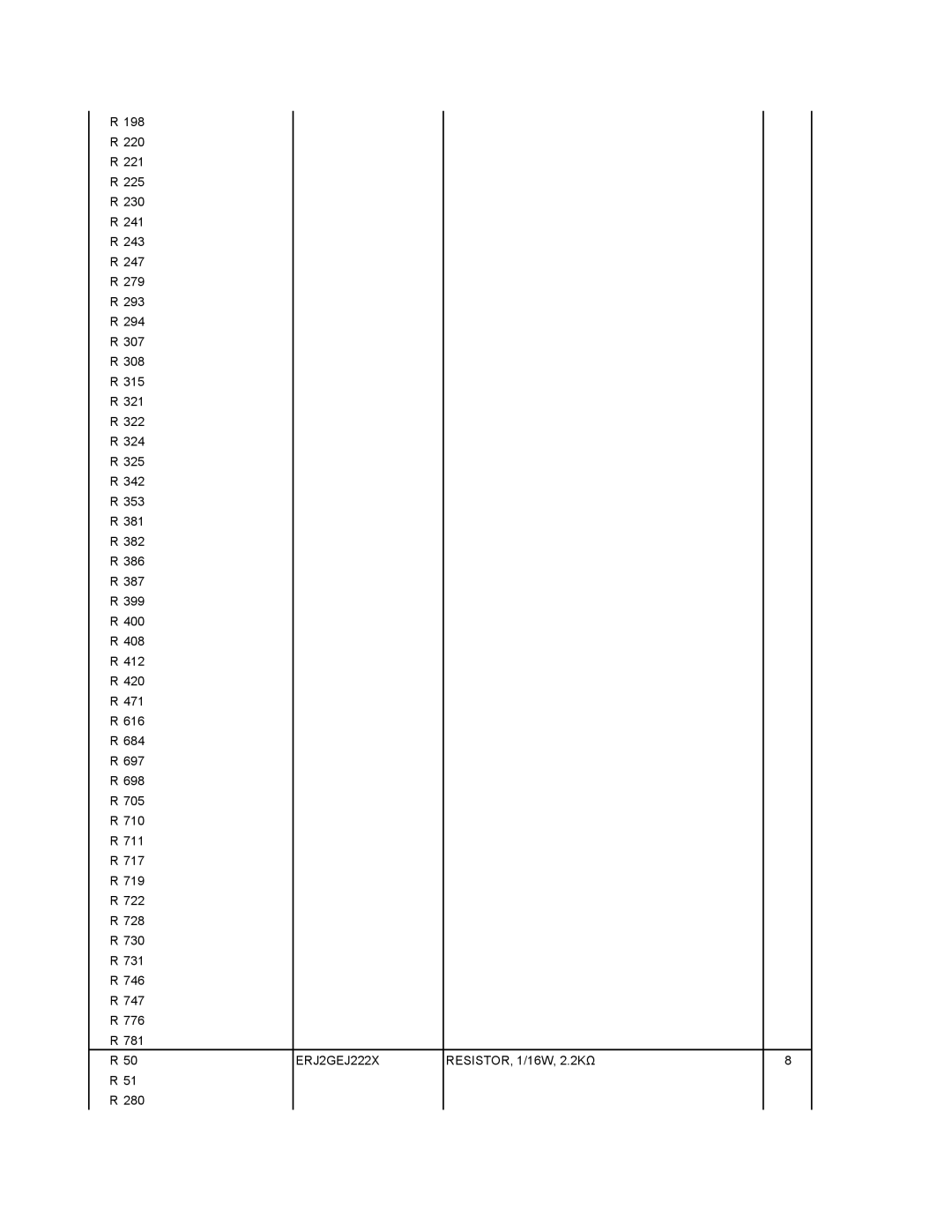 Matsushita CF-T4GWCTZ1 2 service manual ERJ2GEJ222X 