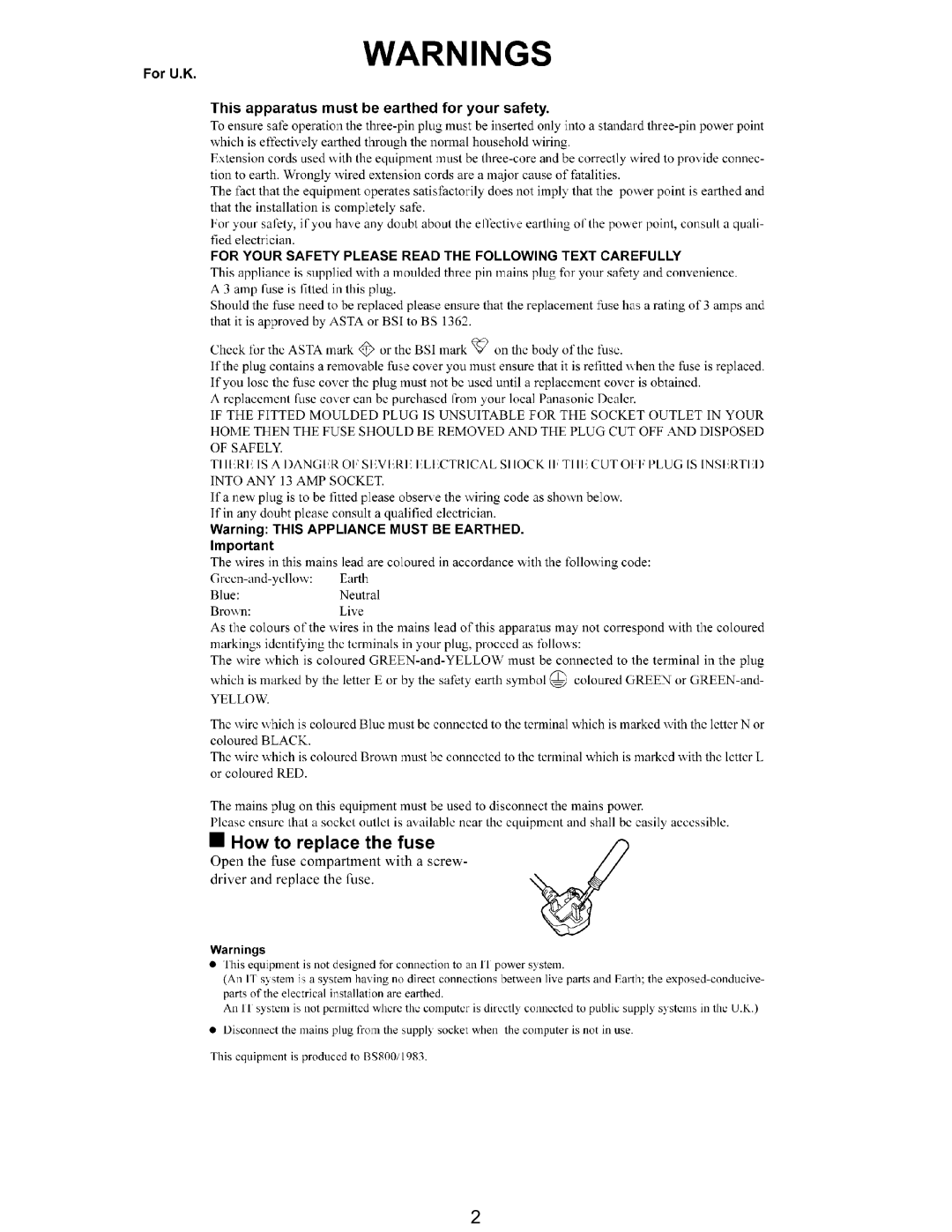 Matsushita CF-T5LWETZ1 2 service manual 