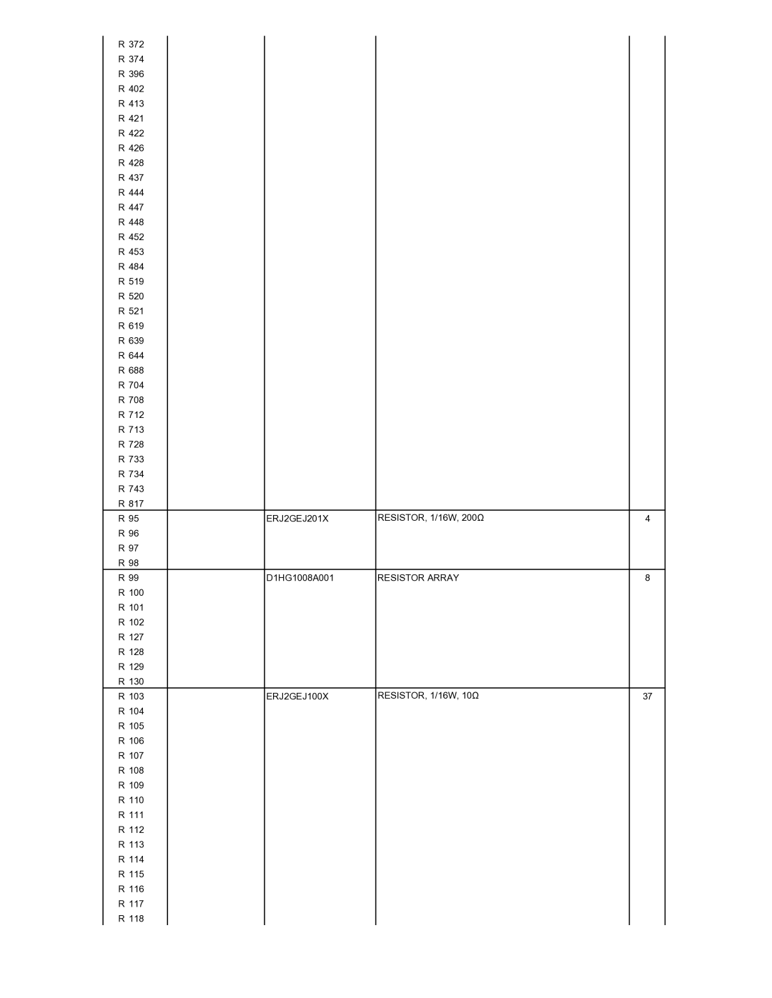 Matsushita CF-T5LWETZ1 2 service manual ERJ2GEJ201X, ERJ2GEJ100X 