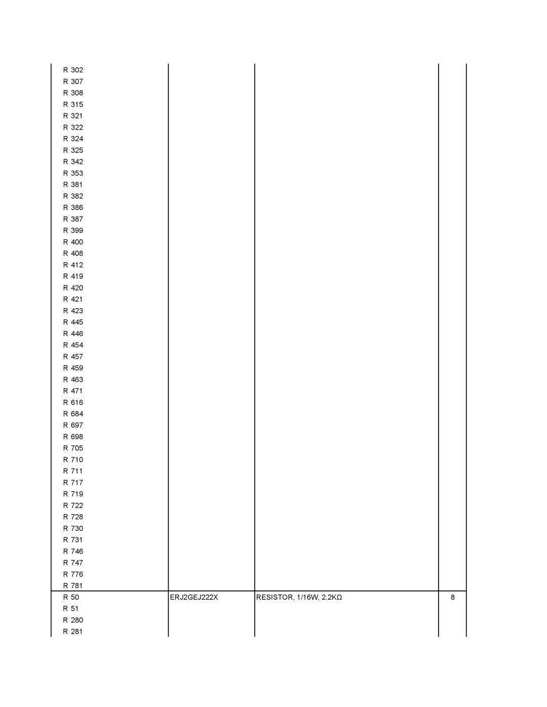 Matsushita CF-W4GWCZZ service manual ERJ2GEJ222X 