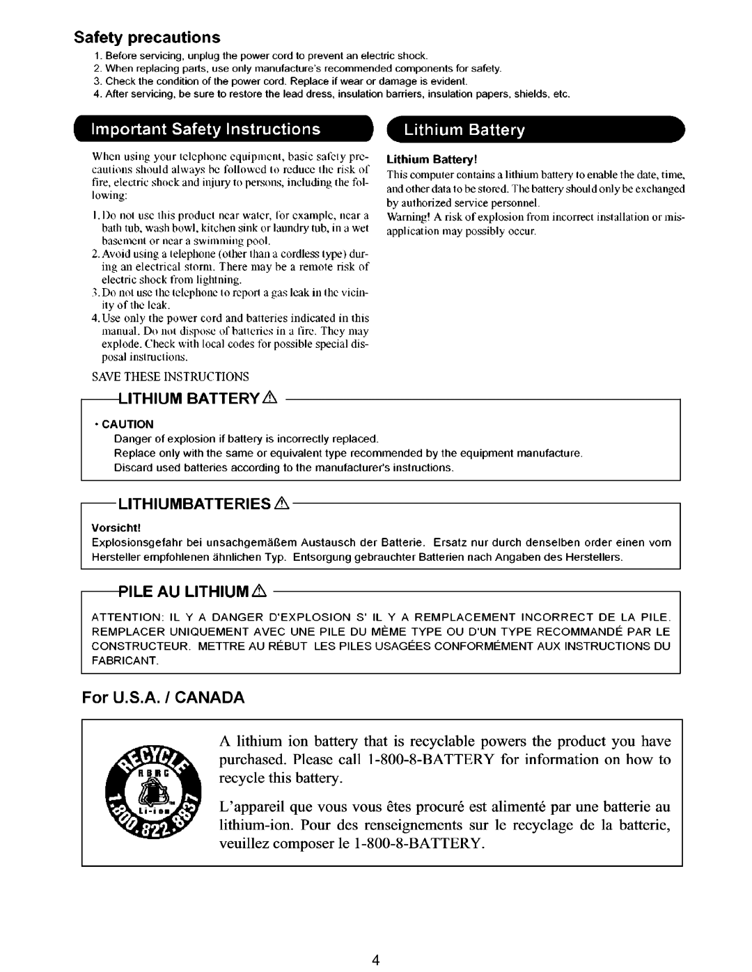 Matsushita CF-W5LWEZZ1 2 service manual 