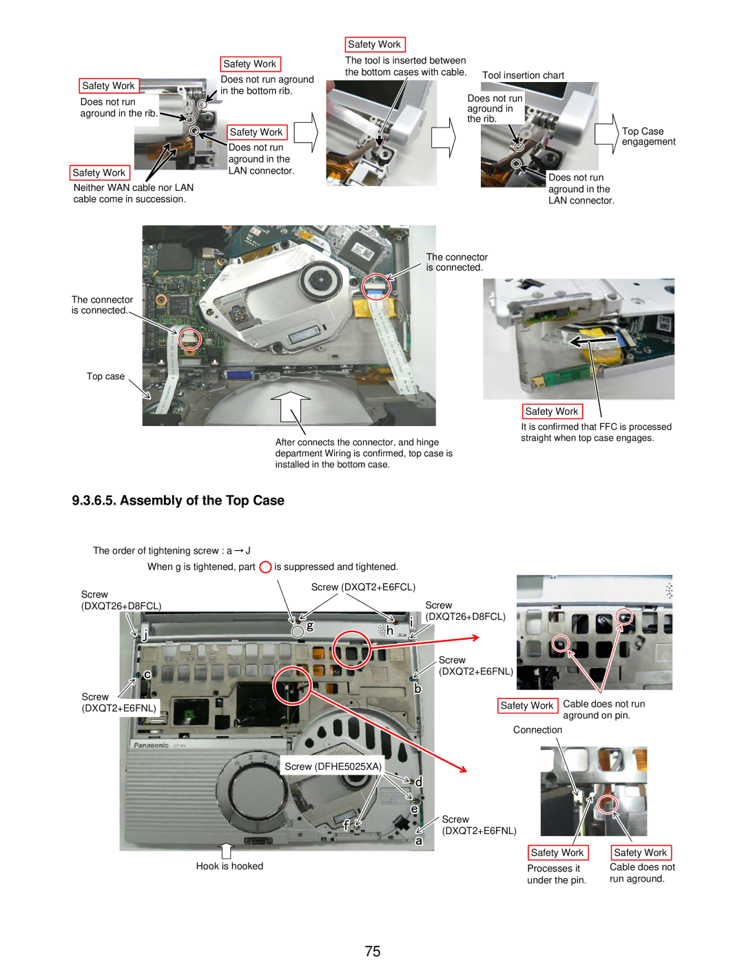 Matsushita CF-W5LWEZZ1 2 service manual DXQT26+D8FCL, DXQT2+E6FNL 