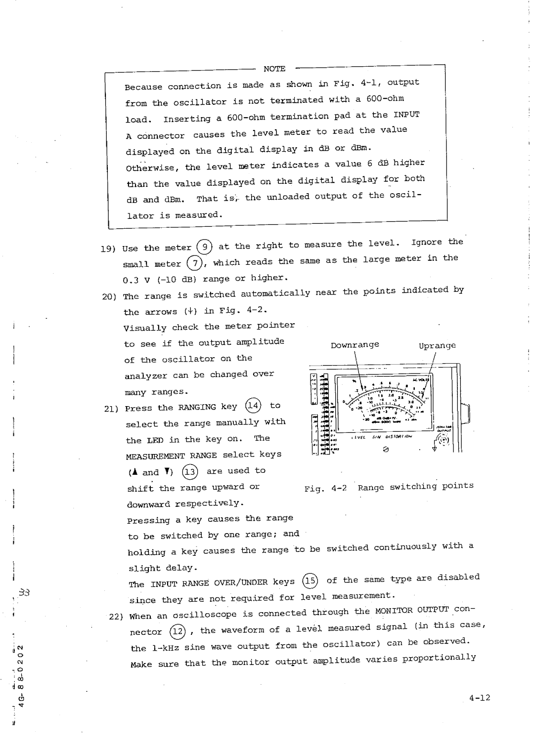 Matsushita VP-7721A manual 