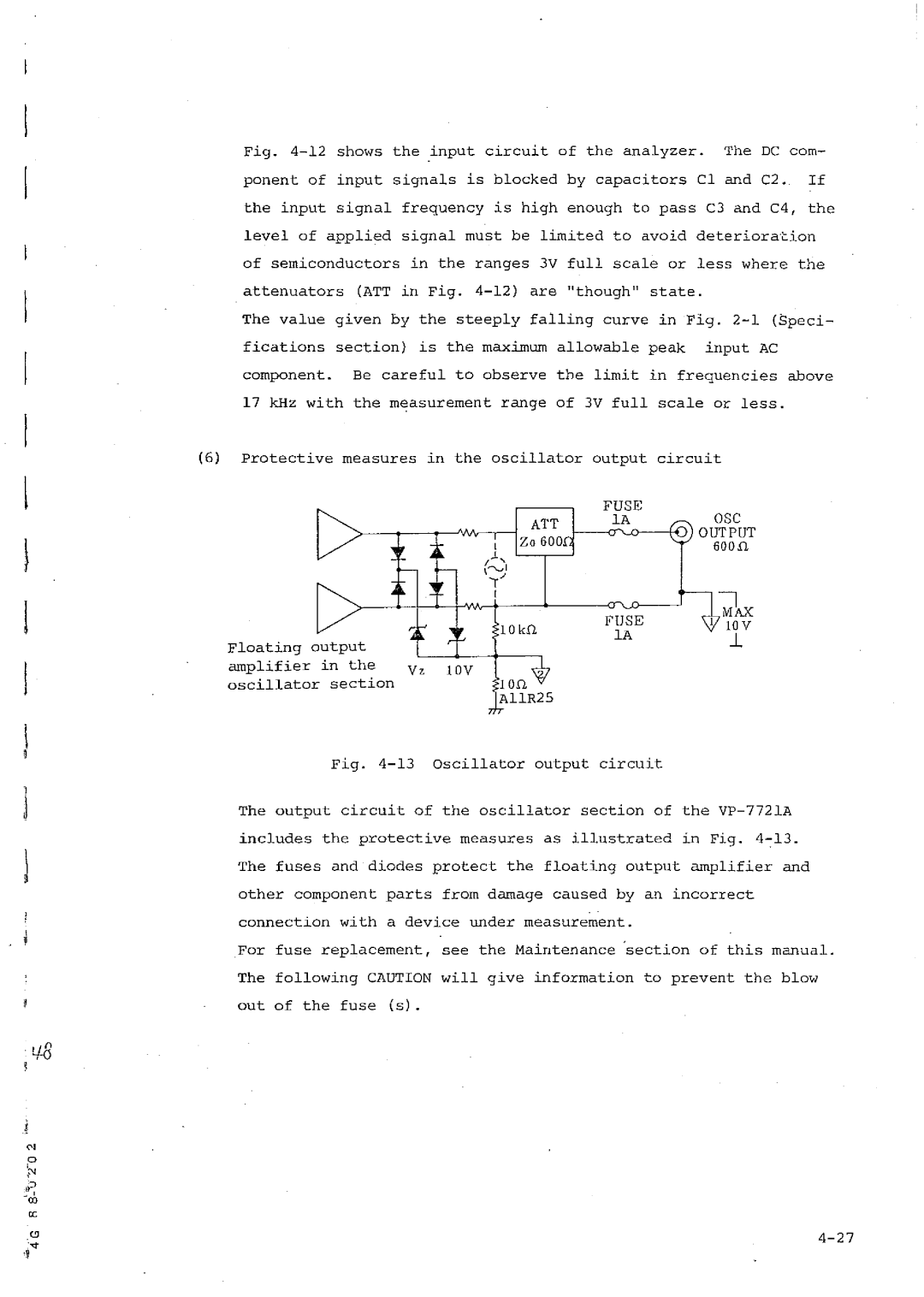 Matsushita VP-7721A manual 