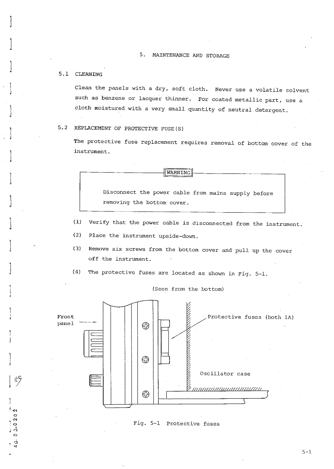 Matsushita VP-7721A manual 