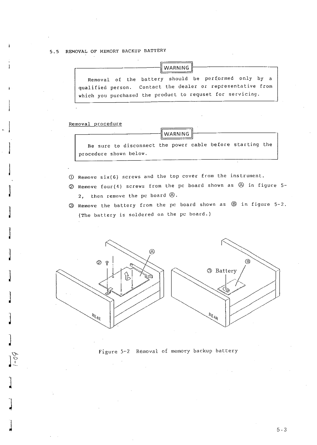 Matsushita VP-7721A manual 