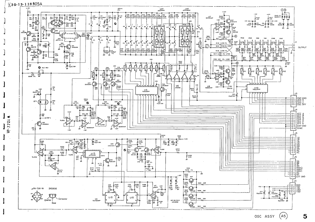 Matsushita VP-7721A manual 