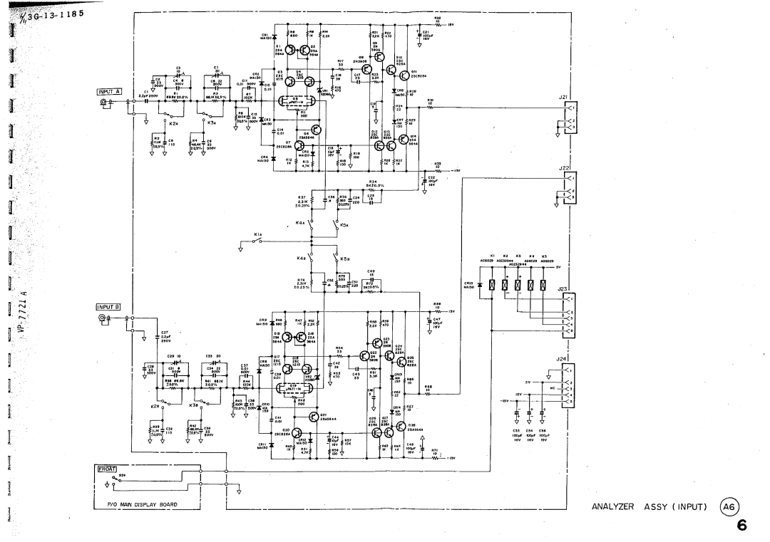 Matsushita VP-7721A manual 