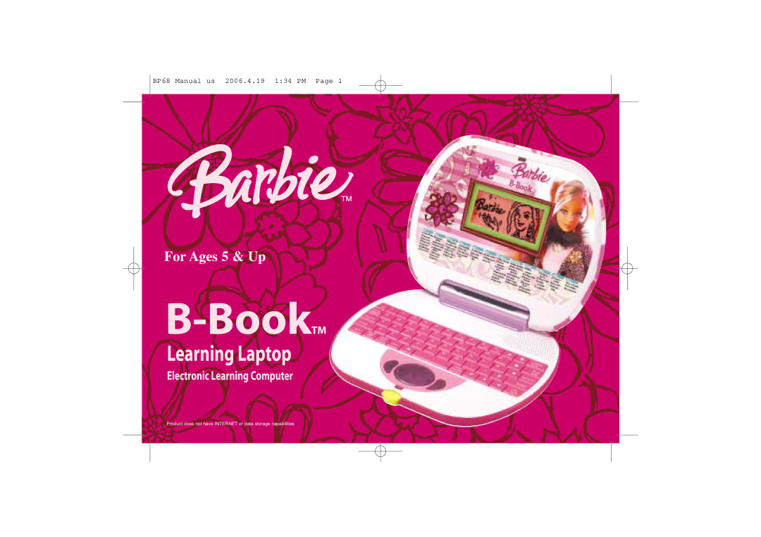 Mattel B-Book manual For Ages 5 & Up 