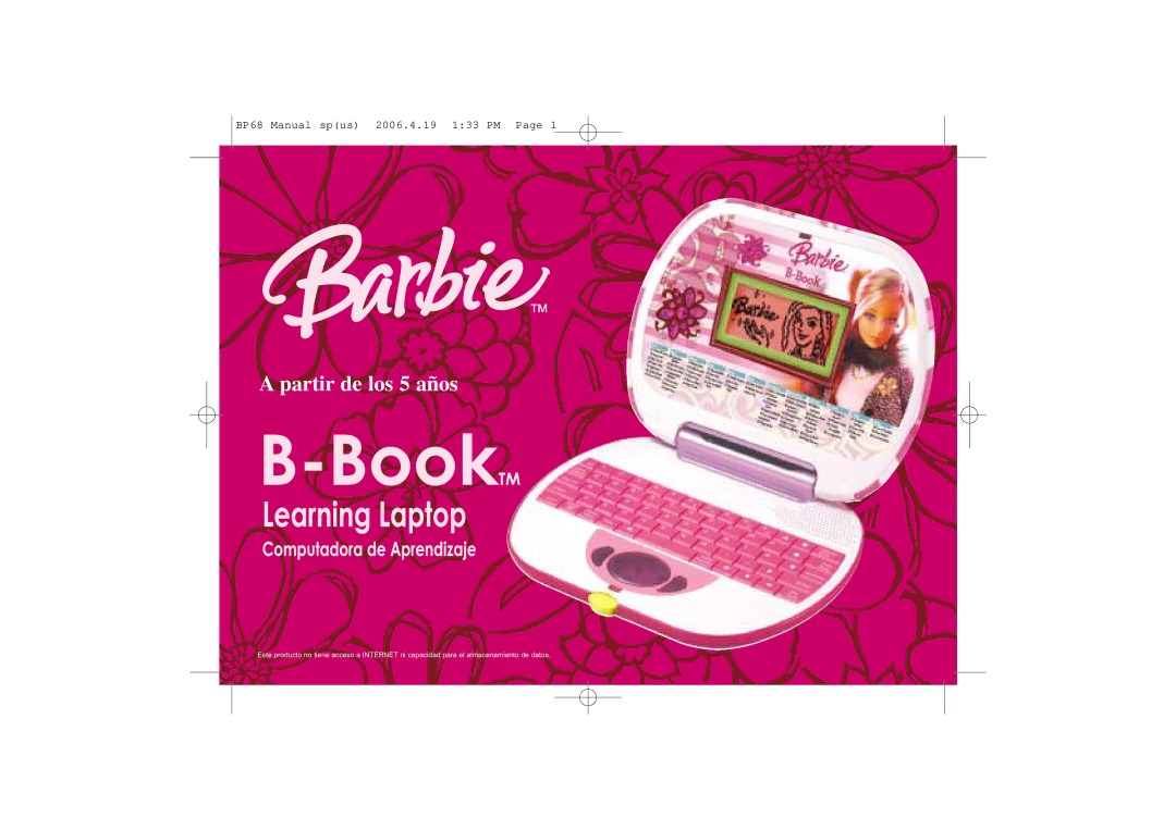 Mattel B-Book manual Partir de los 5 años 