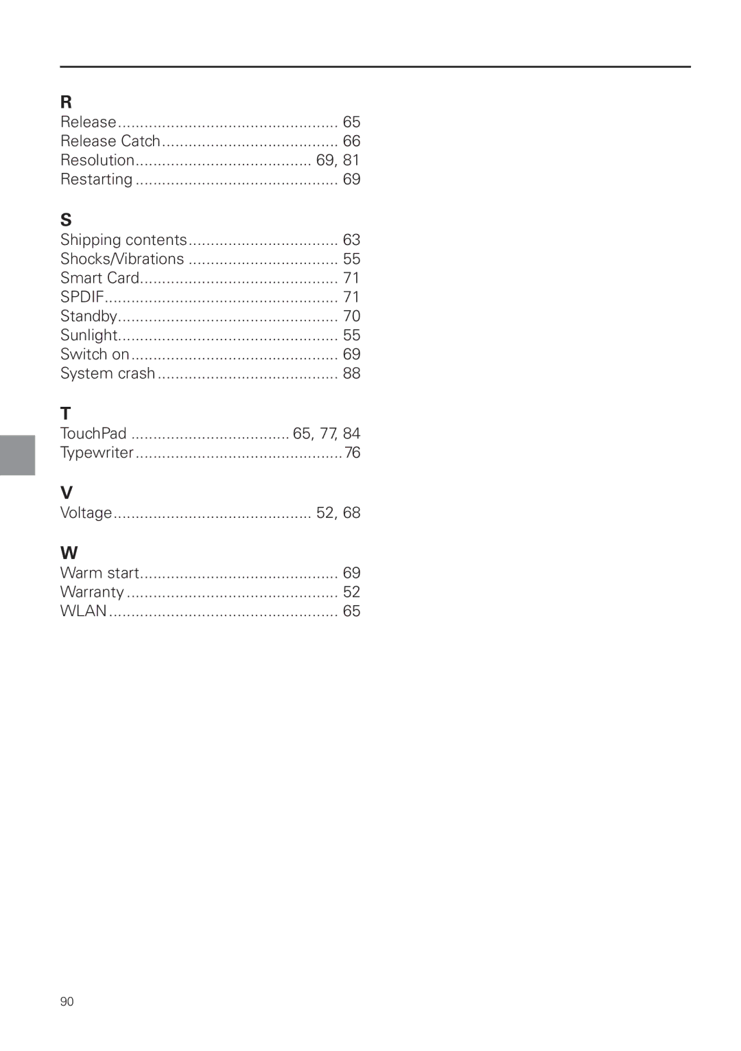 MAXDATA 8100 IWS user manual Voltage 