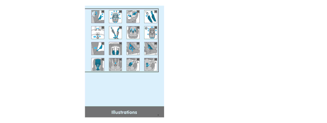 Maxi-Cosi Car Seat manual Illustrations 