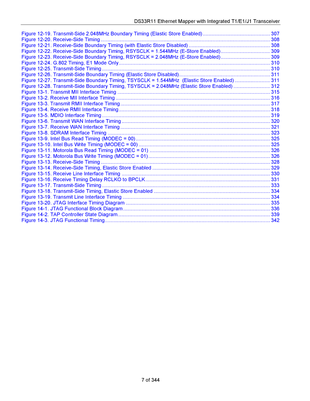 Maxim DS33R11 specifications 308 