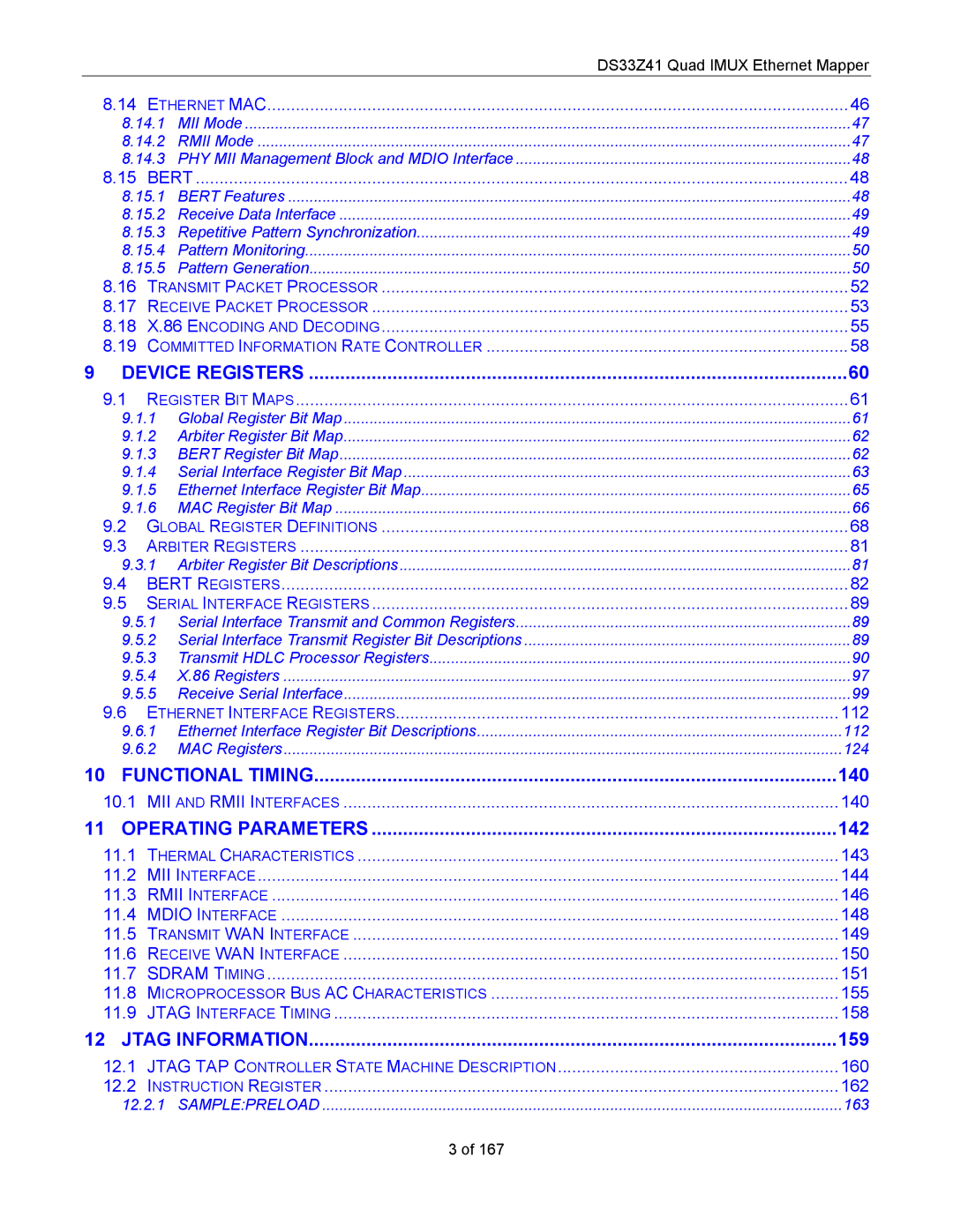 Maxim DS33Z41 specifications 140 